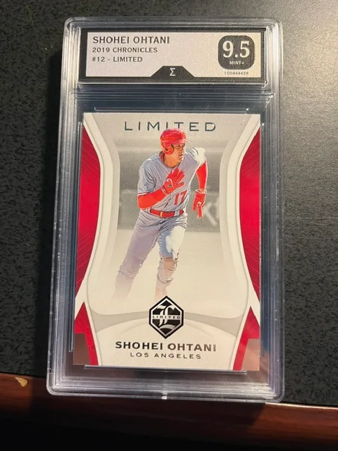 SHOHEI OHTANI 2019, 2ND YEAR CHRONICLES LIMITED CARD #12-GRADED 9
