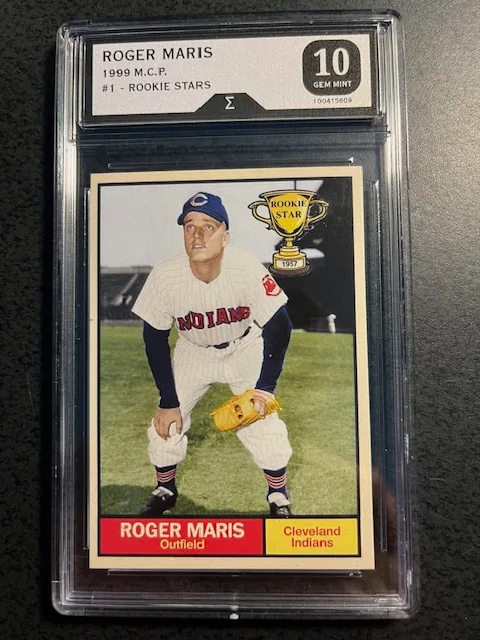 ROGER MARIS 1999 ROOKIE STAR SERIES CARD #1--GRADED 9.5
