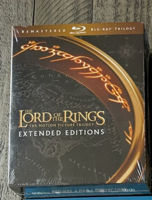 The Lord of the Rings Extended Editions Blu-ray Trilogy